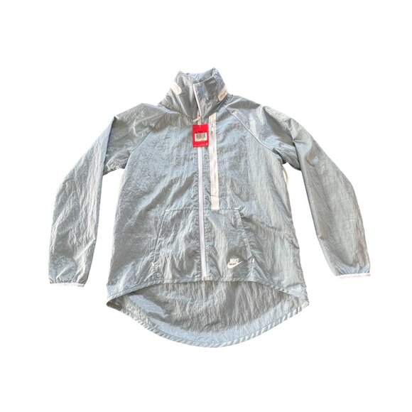 NWT Nike Tech Aero Shield Moto Cape - Windbreaker Jacket - Picture 3 of 10